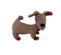 Kong Holiday Pupsqueaks Tucker Dog Toy Medium