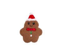 KONG Holiday Snuzzles Mini Gingerbread Brown XS