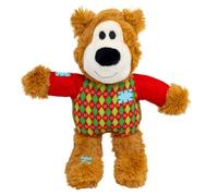 KONG Holiday Wild Knots Sweater Bear Red Small/Medium