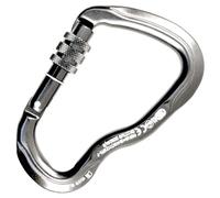 Kong Italy Ferrata Twist Lock Polished Snap Hook