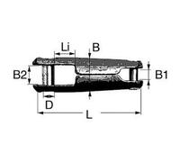 Kong Italy Stainless Steel Anchor Link