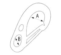 Kong Italy Symmetric Carabine Hook Carabiner 2 Units