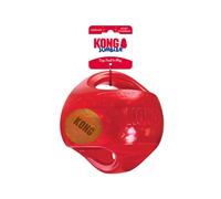 KONG Jumbler Ball - Interactive Dog Toy for Dog & Puppy Playtime - Fetch Toy with Tennis Ball - Dog Supplies for Engaging Play (Large/Extra Large)