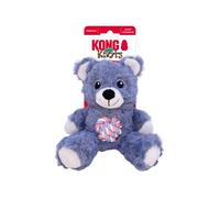 KONG Knots Teddy Bear - Knotted Rope Tummy and Tail - Soft Plush Dog Toy (Small)