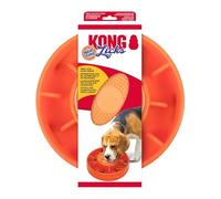KONG Licks Slow Feeder Dog Bowl with Textured Reversible Lick Pads - Interactive Feeding & Anxiety Relief for Dogs
