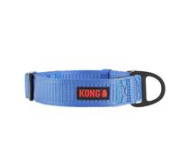 KONG Max HD Ultra Durable Neoprene Padded Dog Collar (Large, Blue)