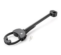 KONG MING CAR Lockable Bicycle Frame Holder for Bicycle Carrier - Adjustable Strap, Aluminium, Universal for E-Bike & Bicycle, for U-shaped Tubes Diameter 2.5-3 cm (Long (48 cm)