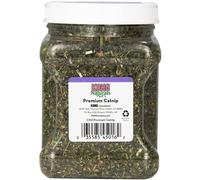 KONG Naturals Premium Catnip - North American-Grown, Field-Dried Leaf & Flower Cut, 2 x 2 oz