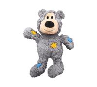 KONG NKR1 Wild Knots Bear - Internal Knotted Ropes and Minimal Stuffing for Less Mess - For Medium/Large Dogs (Assorted Colors)