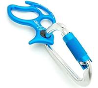 Kong Oka Set + Connector Large Multiuse Auto Block, Man Canyoning Descensor, Blue, One Size