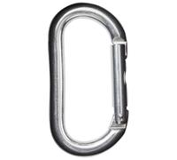 Kong - Oval Alu - Snapgate carabiner grey