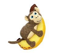 KONG Pull-A-Partz Pals 2 Toys in 1 Dog Toy (Monkey)