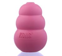 KONG Puppy - Natural Rubber Chewing Dog Toy - SMALL - PINK