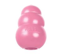 KONG Puppy - Natural Teething Rubber Chew Toy for Dogs - Medium Puppies - Pink