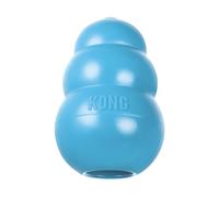 KONG Puppy - Stuffable Teething Chew Toy for Dogs - Natural Rubber Material - For Large Puppies, Blue