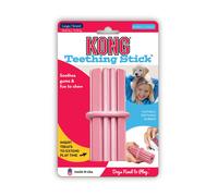 KONG Puppy Teething Stick Dog Toy, Large Blue/Pink
