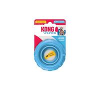 KONG Puppy Tyre Puppy Toy Blue Size Small Rubber Dog Toy