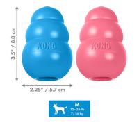 KONG Puppy Toy - Assorted Colours - Medium