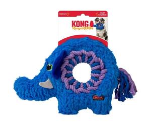 KONG Ringaroo Elephant Dog Toy - Medium