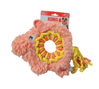 KONG Ringaroos Pig Dog Toy - Medium
