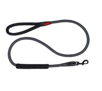 KONG Rope Leash With Grip Support Black 1.5cm D 1.5m L 1 Dog Lead