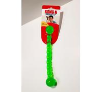 Kong Safestix Small 12" Green Durable Dog Tug Toy Fetch Flexible Bounce