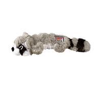 KONG - Scrunch Knots Raccoon - Internal Knotted Ropes and Minimal Stuffing for Less Mess - For Medium/Large Dogs
