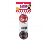 KONG Signature Sport Balls 3 Pack Medium - Pet Toys - Multi-Coloured - Size: Medium