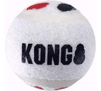 Kong Small Signature Sport Balls Durable Catch Dog Toy, 3-pack