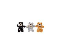 KONG Softies Patchwork Bear Cat Toy (Assorted Designs)