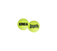 KONG - Squeakair Ball - Dog Toy Premium Squeak Tennis Balls Gentle on Teeth - Large
