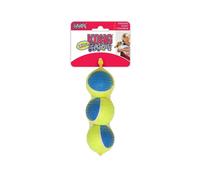 KONG - Squeakair Ultra Balls - Dog Toy Premium Squeak Tennis Balls Gentle on Teeth - For Medium Dogs (3 Pack)