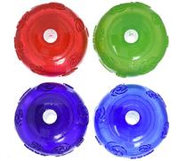 KONG Squeezz Ball - Medium - Green, Red, Blue, Purple - Pack of 4