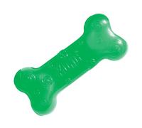KONG - Squeezz Bone - Strong Squeaky Dog Toy Squeaks even if punctured - For Medium Dogs (Assorted Colors)