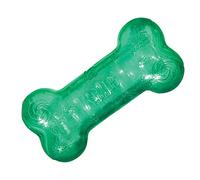 KONG Squeezz Crackle Bone Dog Toy, Large