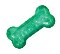 KONG Squeezz Crackle Bone Dog Toy, Medium