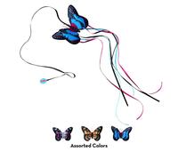 KONG Teaser Butterfly Assorted Cat Toy - Single