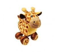 KONG TennisShoes Giraffe Small Dog Toy | Plush Squeaky Small / Puppy Toy Fun