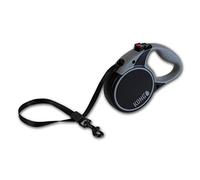Kong Terrain Retractable Dog Lead 5M Black Medium