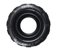 KONG - Tires - Durable Rubber Chew Toy and Treat Dispenser for Small, Multi