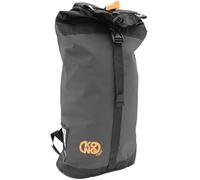 KONG Unisex's Bag. Zaino Porta Corda Per Arrampicata. Backpack for Transporting Ropes and Equipment, Black/Orange, 28 litri