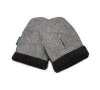 KONG.WALTHER Østerbro Pram Gloves | Wind & Water Resistant | Warm Fleece Lining | Easy Universal Stroller Attachment | One Size, Multiple Colours & Styles | Grey Morning