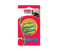 KONG Wavz Bunji Ball for Dogs - Assorted Colours - Medium