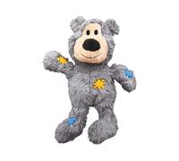 KONG - Wild Knots Bear - Internal Knotted Ropes and Minimal Stuffing for Less Mess (Assorted Colors) - For X-Small Dogs