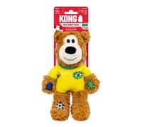 KONG Wild Knots Sport Bear Brazil Dog Toy - Medium