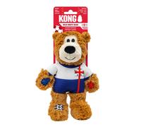 KONG Wild Knots Sports Bear England Dog Toy - Medium
