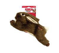 KONG Wild Low Stuff Creatures with Minimal Stuffing for Dogs (Rabbit)