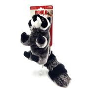 KONG Wild Low Stuff Creatures with Minimal Stuffing for Dogs (Raccoon)