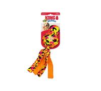 KONG Wubba Ballistic High-Viz Bright Colors High Visibility Squeaky Dog Toy Large