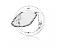 Kongdson Cat Pet Door Locking Cat Flap Door, Pet Door for Large Cat Small Dogs Easy Install, Interior Exterior Door Window Wall Small Dog Cat Door (40x40x4cm,Transparent)